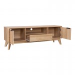 Έπιπλο τηλεόρασης Hamea pakoworld mdf σε φυσική απόχρωση 145x39 5x49εκ c500368