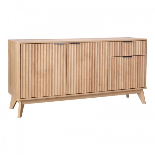 Μπουφές Hamea pakoworld mdf σε φυσική απόχρωση 150x39 5x73εκ c500369