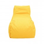 Πουφ ξαπλώστρα Lara pakoworld αδιάβροχο σε κίτρινη απόχρωση 60x150x40εκ c500370