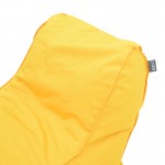 Πουφ ξαπλώστρα Lara pakoworld αδιάβροχο σε κίτρινη απόχρωση 60x150x40εκ c500370