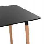 ΣΕΤ ΤΡΑΠΕΖΑΡΙΑΣ 5ΤΜΧ MINARDO HM21179 MDF TOP ΣΕ ΜΑΥΡΟ--ΣΚΟΥΡΟ ΓΚΡΙ ΥΦΑΣΜΑ c500379