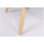 Πολυθρόνα ArteLibre BRIAR Μπορντό Γκρι Patchwork Ύφασμα Ξύλο 73x69x96cm c500389