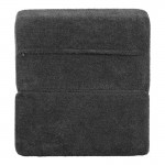 Πολυθρόνα-Κρεβάτι Ferderina pakoworld ύφασμα σε ανθρακί απόχρωση 90x76x65εκ c500393