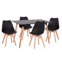 ΣΕΤ ΤΡΑΠΕΖΑΡΙΑΣ 5ΤΜΧ VEGAS HM21185 MDF TOP ΣΕ ΜΑΥΡΟ--ΠΟΔΙΑ ΟΞΙΑΣ c500394 ΣΕΤ ΤΡΑΠΕΖΑΡΙΑΣ 5ΤΜΧ VEGAS HM21185 MDF TOP ΣΕ ΜΑΥΡΟ--ΠΟΔΙΑ ΟΞΙΑΣ c500394