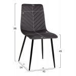 ΣΕΤ ΤΡΑΠΕΖΑΡΙΑΣ 5ΤΜΧ LATRELL HM21192 ΤΡΑΠΕΖΙ ΚΕΡΑΜΙΚΟ TOP-ΒΕΛΟΥΔΟ ΓΚΡΙ ΚΑΡΕΚΛΕΣ c500396