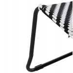 ΣΕΤ LOUNGE 3TMX ΕΞ ΧΩΡΟΥ PONY HM21193 ΜΕΤΑΛΛΟ ΣΕ ΓΚΡΙ--ΣΥΝΘ RATTAN ΣΕ ΛΕΥΚΟ-ΜΑΥΡΟ c500397