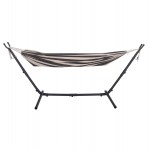 ΑΙΩΡΑ CRAVE HM6304 03 ΑΝΘΡΑΚΙ ΜΕΤΑΛ ΣΚΕΛΕΤΟΣ--ΜΠΛΕ ΠΑΝΙ ΜΕ ΛΕΥΚΗ ΡΙΓΑ 265x93x105Υεκ c500403