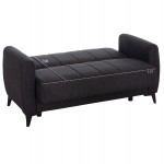 ΚΑΝΑΠΕΣ ΚΡΕΒΑΤΙ ΜΕ ΑΠΟΘ ΧΩΡΟ ΔΙΘΕΣΙΟΣ NIKKO HM3293 01 ΓΚΡΙ ΥΦΑΣΜΑ 144x75x84Υεκ c500426