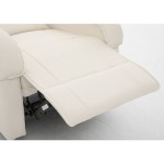 Πολυθρόνα Ανακλινόμενη ArteLibre CELAENO Εκρού PU 80x96x97cm c500518