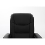Πολυθρόνα Ανακλινόμενη ArteLibre CELAENO Μαύρο PU 80x96x97cm c500519