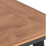 ΣΕΤ ΤΡΑΠΕΖΑΡΙΑΣ TABER HM21197 ΤΡΑΠΕΖΙ 4 ΠΟΛΥΘΡΟΝΕΣ-ΑΛΟΥΜΙΝΙΟ POLYWOOD-ΑΝΘΡΑΚΙ c500524