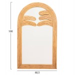 ΚΑΘΡΕΠΤΗΣ ΤΟΙΧΟΥ REFLECT HM4367 ΦΥΣΙΚΟ RATTAN 60x4 5x100Υεκ c500534