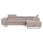 ΓΩΝΙΑΚΟΣ ΚΑΝΑΠΕΣ-ΚΡΕΒΑΤΙ ΜΕ ΑΠΟΘ ΧΩΡΟ ENCORE HM3301 03R ΜΠΕΖ ΥΦΑΣΜΑ 285x205x90Υεκ c500537