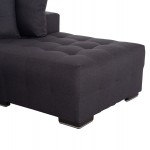 ΓΩΝΙΑΚΟΣ ΚΑΝΑΠΕΣ-ΚΡΕΒΑΤΙ ΜΕ ΑΠΟΘ ΧΩΡΟ TRENDSTON HM3302 01R ΓΚΡΙ ΥΦΑΣΜΑ 298x177x95Υεκ c500541