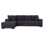 ΓΩΝΙΑΚΟΣ ΚΑΝΑΠΕΣ-ΚΡΕΒΑΤΙ ΜΕ ΑΠΟΘ ΧΩΡΟ TRENDSTON HM3302 01L ΓΚΡΙ ΥΦΑΣΜΑ 298x177x95Υεκ c500542