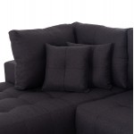 ΓΩΝΙΑΚΟΣ ΚΑΝΑΠΕΣ-ΚΡΕΒΑΤΙ ΜΕ ΑΠΟΘ ΧΩΡΟ TRENDSTON HM3302 01L ΓΚΡΙ ΥΦΑΣΜΑ 298x177x95Υεκ c500542