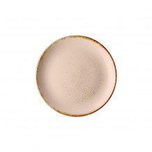 Πιάτο Ρηχό πορσελάνης coupe Φ23cm Σομόν σειρά Leon Fizz LUKANDA - Σετ 6 c500573