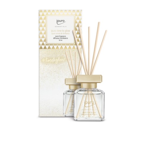 IPURO ESSENTIALS YOUNG LINE TIME TO GLOW ΑΡΩΜΑΤΙΚΟ ΧΩΡΟΥ 50ml 6x5x15 ΓΥΑΛΙ c500615