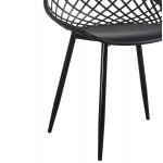 ΣΕΤ ΤΡΑΠΕΖΑΡΙΑΣ 5ΤΜΧ LIO HM21175 MDF TOP ΠΟΛΥΠΡΟΠΥΛΕΝΙΟ ΣΕ ΜΑΥΡΟ c500660