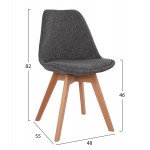 ΣΕΤ ΤΡΑΠΕΖΑΡΙΑΣ 5ΤΜΧ VEGAS HM21177 MDF TOP ΣΕ ΓΚΡΙ--ΥΦΑΣΜΑ ΣΕ ΓΚΡΙ c500661