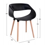 ΣΕΤ ΤΡΑΠΕΖΑΡΙΑΣ 5ΤΜΧ MAGGIE HM21187 MDF TOP ΠΟΛΥΠΡΟΠΥΛΕΝΙΟ ΣΕ ΜΑΥΡΟ ΧΡΩΜΑ c500668