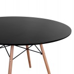 ΣΕΤ ΤΡΑΠΕΖΑΡΙΑΣ 5ΤΜΧ MAGGIE HM21187 MDF TOP ΠΟΛΥΠΡΟΠΥΛΕΝΙΟ ΣΕ ΜΑΥΡΟ ΧΡΩΜΑ c500668