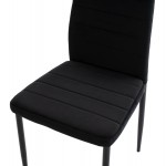 ΣΕΤ ΤΡΑΠΕΖΑΡΙΑΣ 5ΤΜΧ LADY HM21199 04 ΓΥΑΛΙ--ΜΕΤΑΛΛΟ ΒΕΛΟΥΔΟ ΣΕ ΜΑΥΡΟ c500672