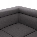 ΓΩΝΙΑΚΟΣ ΚΑΝΑΠΕΣ-ΚΡΕΒΑΤΙ ΜΕ ΑΠΟΘ ΧΩΡΟ ENCORE HM3301 01R ΓΚΡΙ ΥΦΑΣΜΑ 285x205x90Υεκ c500673