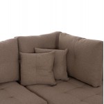 ΓΩΝΙΑΚΟΣ ΚΑΝΑΠΕΣ-ΚΡΕΒΑΤΙ ΜΕ ΑΠΟΘ ΧΩΡΟ TRENDSTON HM3302 03R ΜΠΕΖ ΥΦΑΣΜΑ 298x177x95Υεκ c500674