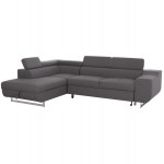 ΓΩΝΙΑΚΟΣ ΚΑΝΑΠΕΣ-ΚΡΕΒΑΤΙ ΜΕ ΑΠΟΘ ΧΩΡΟ ENCORE HM3301 01L ΓΚΡΙ ΥΦΑΣΜΑ 285x205x90Υεκ c500676