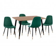 ΣΕΤ ΤΡΑΠΕΖΑΡΙΑΣ 5ΤΜΧ ALIZA HM11196 03 MDF TOP-ΒΕΛΟΥΔΟ ΚΥΠΑΡΙΣΣΙ ΜΕΤΑΛΛΟ ΜΑΥΡΟ c500679 ΣΕΤ ΤΡΑΠΕΖΑΡΙΑΣ 5ΤΜΧ ALIZA HM11196 03 MDF TOP-ΒΕΛΟΥΔΟ ΚΥΠΑΡΙΣΣΙ ΜΕΤΑΛΛΟ ΜΑΥΡΟ c500679