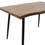 Τραπεζαρία Neve-Parker pakoworld σετ 5τμχ 120x80x75εκ c500732
