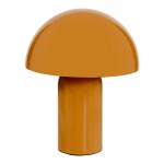 Επιτραπέζιο φωτιστικό Mushi pakoworld μέταλλο σε κίτρινη απόχρωση Φ20x24 5εκ c500767