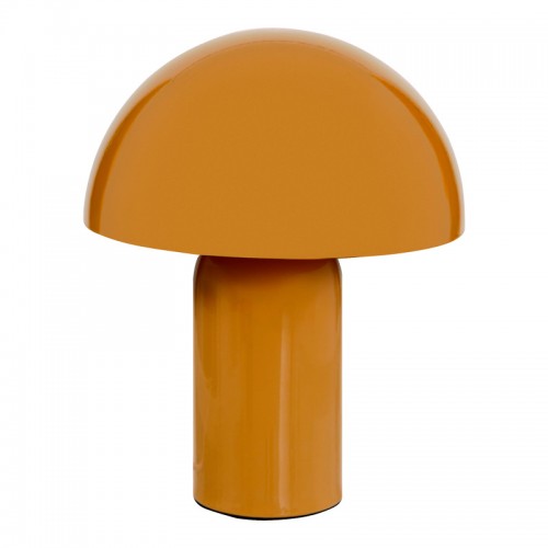 Επιτραπέζιο φωτιστικό Mushi pakoworld μέταλλο σε κίτρινη απόχρωση Φ20x24 5εκ c500767