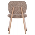 ΚΑΡΕΚΛΑ ΤΡΑΠΕΖΑΡΙΑΣ BELLISI HM18248 01 ΚΑΦΕ ΥΦΑΣΜΑ-PLYWOOD ΧΡΩΜΑ ΔΡΥΟΣ 53x56x78Υεκ SET 2τμχ c500777