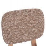 ΚΑΡΕΚΛΑ ΤΡΑΠΕΖΑΡΙΑΣ BELLISI HM18248 01 ΚΑΦΕ ΥΦΑΣΜΑ-PLYWOOD ΧΡΩΜΑ ΔΡΥΟΣ 53x56x78Υεκ SET 2τμχ c500777