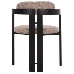 ΠΟΛΥΘΡΟΝΑ ΤΡΑΠΕΖΑΡΙΑΣ KALL HM18247 02 ΚΑΦΕ ΥΦΑΣΜΑ--PLYWOOD ΣΕ ΜΑΥΡΟ 56x45x73Υεκ c500780