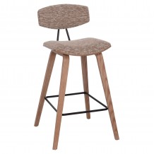 ΣΚΑΜΠΟ ΜΠΑΡ ΜΕΣ ΥΨΟΥΣ INOVER HM9984 01 PLYWOOD ΣΕ WHITEWASH-ΚΑΦΕ ΥΦΑΣΜΑ 50x48x90Υεκ c500782