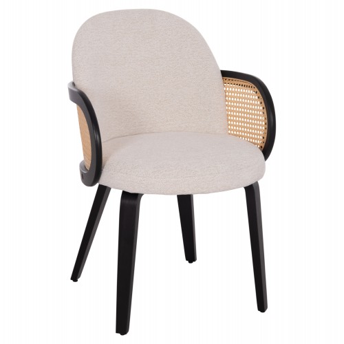 ΠΟΛΥΘΡΟΝΑ ΤΡΑΠΕΖΑΡΙΑΣ BECKER HM18246 02 PLYWOOD ΜΑΥΡΟ--ΕΚΡΟΥ ΥΦΑΣΜΑ 54x62x79Υεκ c500783
