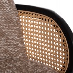 ΠΟΛΥΘΡΟΝΑ ΤΡΑΠΕΖΑΡΙΑΣ BECKER HM18246 03 PLYWOOD ΜΑΥΡΟ--ΚΑΦΕ ΥΦΑΣΜΑ 54x62x79Υεκ c500784
