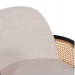 ΣΚΑΜΠΟ ΜΠΑΡ ΠΕΡΙΣΤΡΕΦΟΜΕΝΟ BECKER HM18251 02 PLYWOOD ΜΑΥΡΟ--ΕΚΡΟΥ ΥΦΑΣΜΑ 50x52x100Υ SET 2τμχ c500812