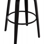 ΣΚΑΜΠΟ ΜΠΑΡ ΠΕΡΙΣΤΡΕΦΟΜΕΝΟ BECKER HM18251 03 PLYWOOD ΜΑΥΡΟ--ΚΑΦΕ ΥΦΑΣΜΑ 50x52x100Υ SET 2τμχ c500813