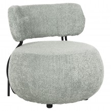 ΠΟΛΥΘΡΟΝΑ ΣΤΡΟΓΓΥΛΗ KARSEN HM9598 05 ΦΥΣΤΙΚΙ ΜΠΟΥΚΛΕ ΥΦΑΣΜΑ 75x75x75Υ εκ c500837