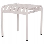 ΣΚΑΜΠΟ ΑΛΟΥΜΙΝΙΟΥ RACHEL HM6340 02 ΛΕΥΚΟ 45x45x46Υεκ c500848