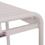 ΣΚΑΜΠΟ ΑΛΟΥΜΙΝΙΟΥ RACHEL HM6340 02 ΛΕΥΚΟ 45x45x46Υεκ c500848