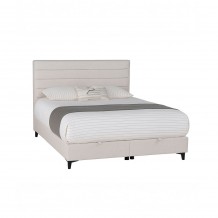 UTOPIA ΚΡΕΒΑΤΙ ΜΕ ΑΠΟΘΗΚ ΧΩΡΟ ΚΑΙ ΣΤΡΩΜΑ WHITE SMOOTH 06-900 207x160x115 c500859