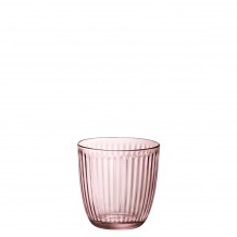 Γυάλινο Ποτήρι Χαμηλο Λιλά Ροζ 29cl φ8 5x8 5cm Line BORMIOLI ROCCO - Σετ 12 c500871