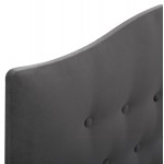 ΚΡΕΒΑΤΙ ΜΕ ΣΤΡΩΜΑ ΔΙΠΛΟ MALENA HM21164 ΓΚΡΙ ΒΕΛΟΥΔΟ ΑΠΟΘ ΧΩΡΟΣ-ΓΙΑ 160x200εκ c500898