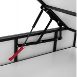 ΚΡΕΒΑΤΙ ΜΕ ΣΤΡΩΜΑ ΔΙΠΛΟ MALENA HM21164 ΓΚΡΙ ΒΕΛΟΥΔΟ ΑΠΟΘ ΧΩΡΟΣ-ΓΙΑ 160x200εκ c500898