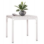 ΤΡΑΠΕΖΙ ΤΕΤΡΑΓΩΝΟ ΑΛΟΥΜΙΝΙΟΥ RACHEL HM6338 02 ΛΕΥΚΟ 80x80x75Υεκ c500919